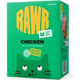 RAWR Chilled Chicken Cat Food Pouches 60g x 7 pack