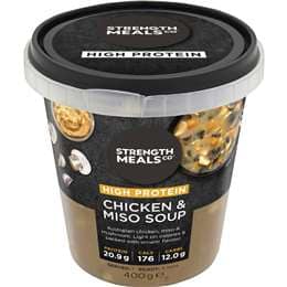 Strength Meals Co Chicken & Miso Soup 400g