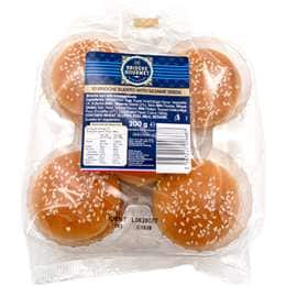 Brioche Gourmet Slider Buns With Sesame Seeds 10 pack
