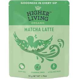 Higher Living Matcha Latte Powder 50g