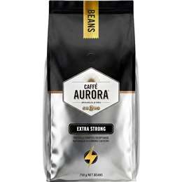 Caffe Aurora Extra Strong Coffee Beans 750g