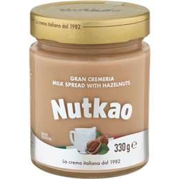Nutkao Milk & Hazelnuts Spread Spread 330g