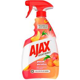 Ajax Scent Burst Multipurpose Cleaner Spray Peach Paradise 750mL
