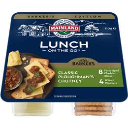 Mainland Lunch On The Go Ploughmans Barker's Edition 110g