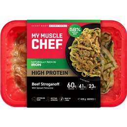 My Muscle Chef Beef Stroganoff 405g