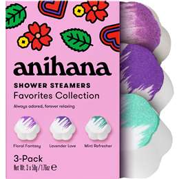 Anihana Shower Steamers Favourites 3 pack