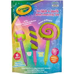 Crayola Scribble & Squish Bath Creativity Set each