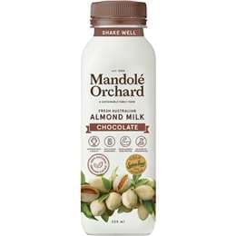 Mandole Orchard Chocolate Almond Milk 325mL