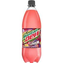Mountain Dew Typhoon Strawberry Pineapple Flavour Soft Drink 1.25L
