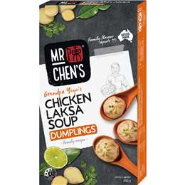 Mr Chen's Chicken Laksa Soup Dumplings 240g