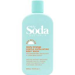 My Soda Aha Active Zesty Orange Gentle Exfoliating Body Wash 500mL