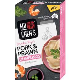 Mr Chen's Pork & Prawn Dumplings 550g