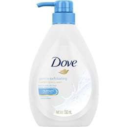 Dove Gentle Exfoliating Body Wash 550mL