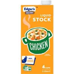 Edgar's Kitchen Chicken Liquid Stock 1L