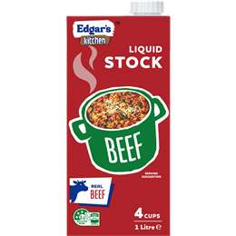 Edgar's Kitchen Beef Liquid Stock 1L