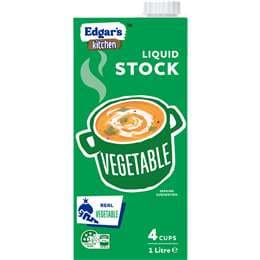 Edgar's Kitchen Vegetable Liquid Stock 1L