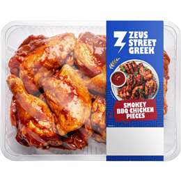 Zeus Street Greek Smoky BBQ Chicken Pieces 1.5kg - 2kg