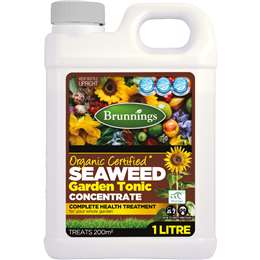Brunnings Organic Seaweed Garden Tonic Concentrate 1L