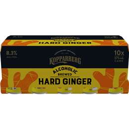 Kopparberg Ginger Beer Cans 375mL x 10 pack