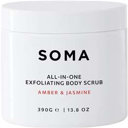 Soma All-in-One Exfoliating Body Scrub Amber & Jasmine 390g