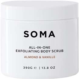 Soma All-in-One Exfoliating Body Scrub Almond & Vanilla 390g
