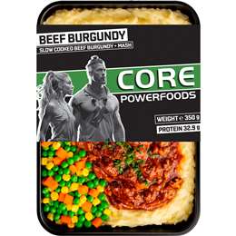 CORE Powerfoods Beef Burgundy 350g
