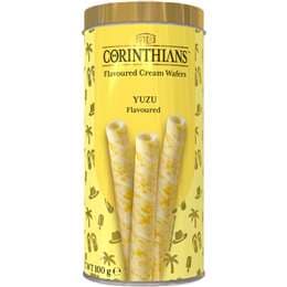 Corinthians Flavoured Cream Wafers Yuzu 100g