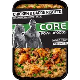CORE Powerfoods Chicken & Bacon Risotto 350g