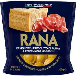 Rana Prosciutto Di Parma & Parmigiano Reggiano Ravioli 300g