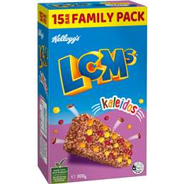 Kellogg's LCMs Kaleidos Bars 300g 15 pack