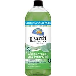 Earth Choice Antibacterial All Purpose Refill Eucalyptus 1L