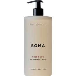 Soma Natural Body Wash Rose & Oud 750mL
