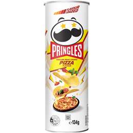 Pringles Meatlovers Pizza Potato Chips 134g