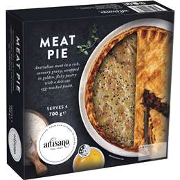Artisano Meat Pie 700g