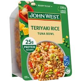 John West Tuna Bowl Teriyaki Rice 220g