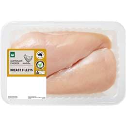 Woolworths RSPCA Approved Chicken Breast Fillets 650g