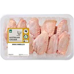 Woolworths RSPCA Approved Chicken Wing Nibbles 1kg