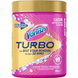 Vanish Turbo Laundry Stain Removal Powder 500g