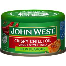 John West Tuna In Crispy Chilli Oil 95g