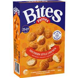 Patties Bites Southern Style Chicken Poppers 300g