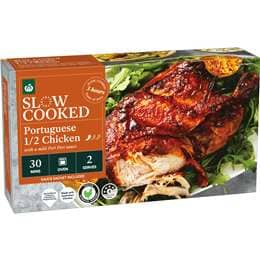 Woolworths Slow Cooked Portuguese Style 1/2 Chicken 680g