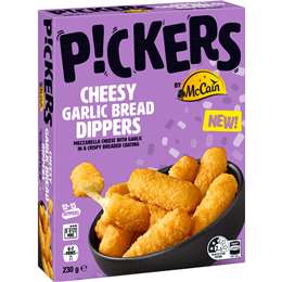 McCain Pickers Cheesy Garlic Bread Dippers 230g
