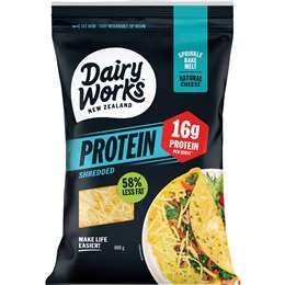 Dairyworks Grated Protein Cheese 400g