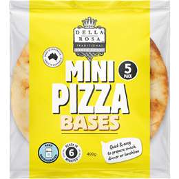 Della Rosa Mini Pizza Bases 5 pack