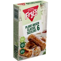Fry's Plant Based Classic Sizzlers 6 pack