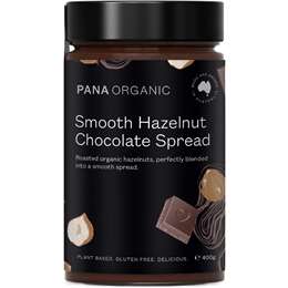 Pana Organic Smooth Hazelnut Chocolate Spread 400g