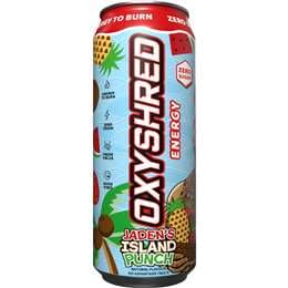 OxyShred Energy Drink Jaden's Island Punch 500mL