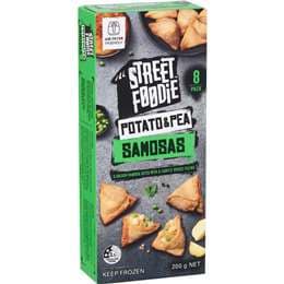 Street Foodie Potato & Pea Samosas 8 pack