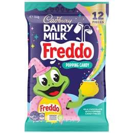 Cadbury Dairy Milk Freddo Popping Candy Mini Bars 144g 12 pack