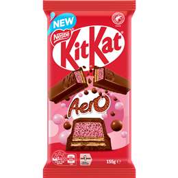 KitKat Aero Strawberry Chocolate Block 155g